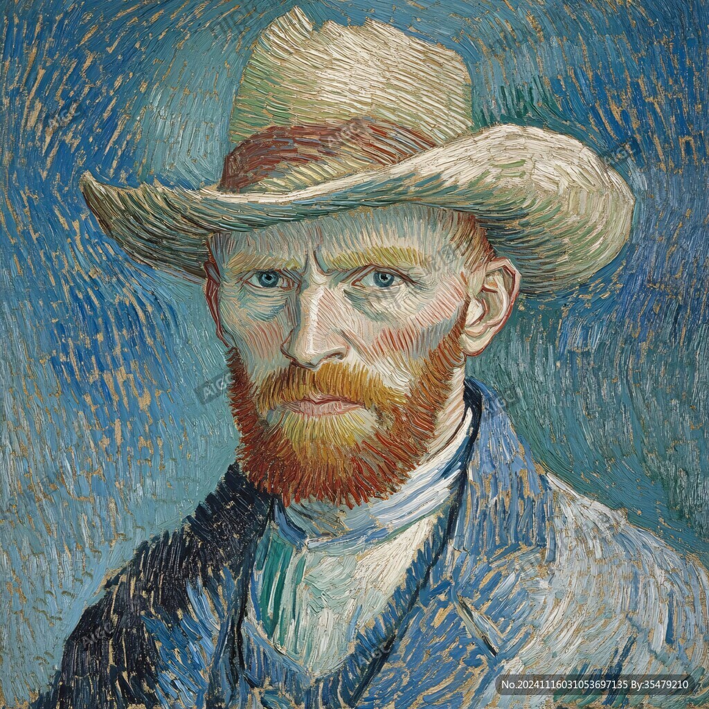 没有耳朵的梵高自画像