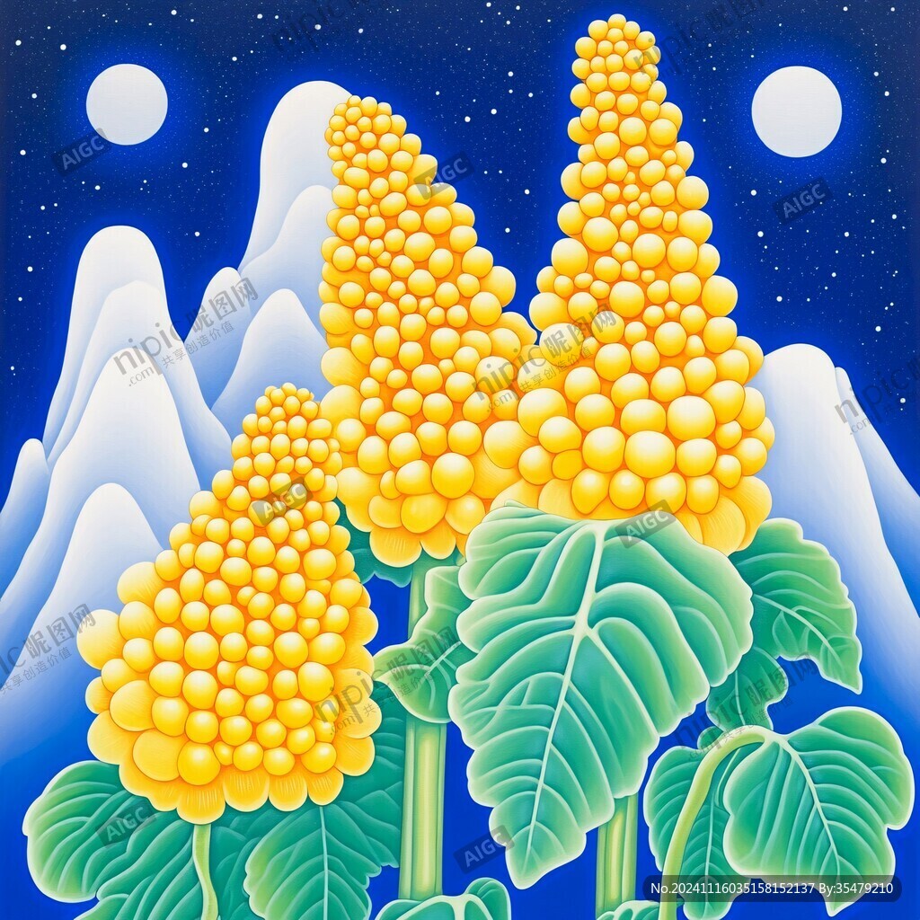 天南星插画