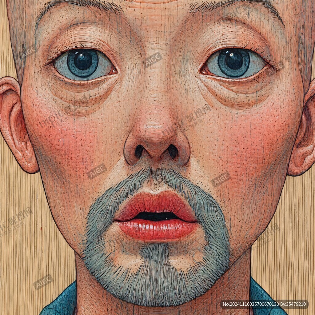 超写实插画