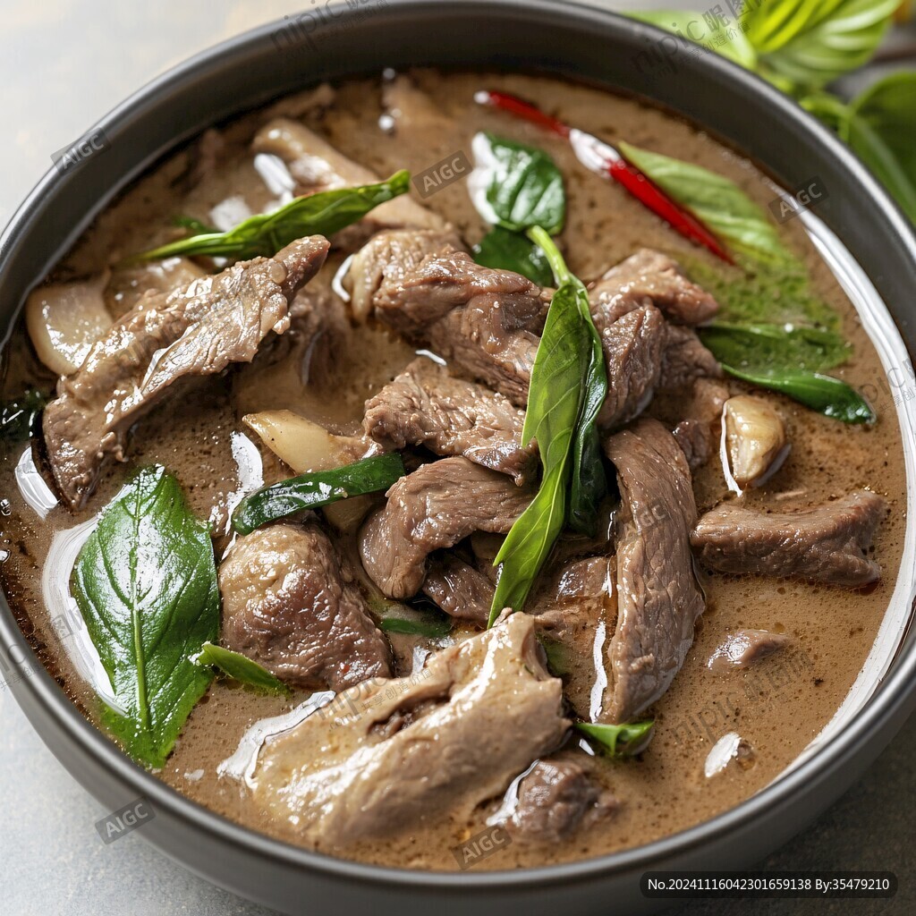 泰式青咖哩鸡猪牛肉