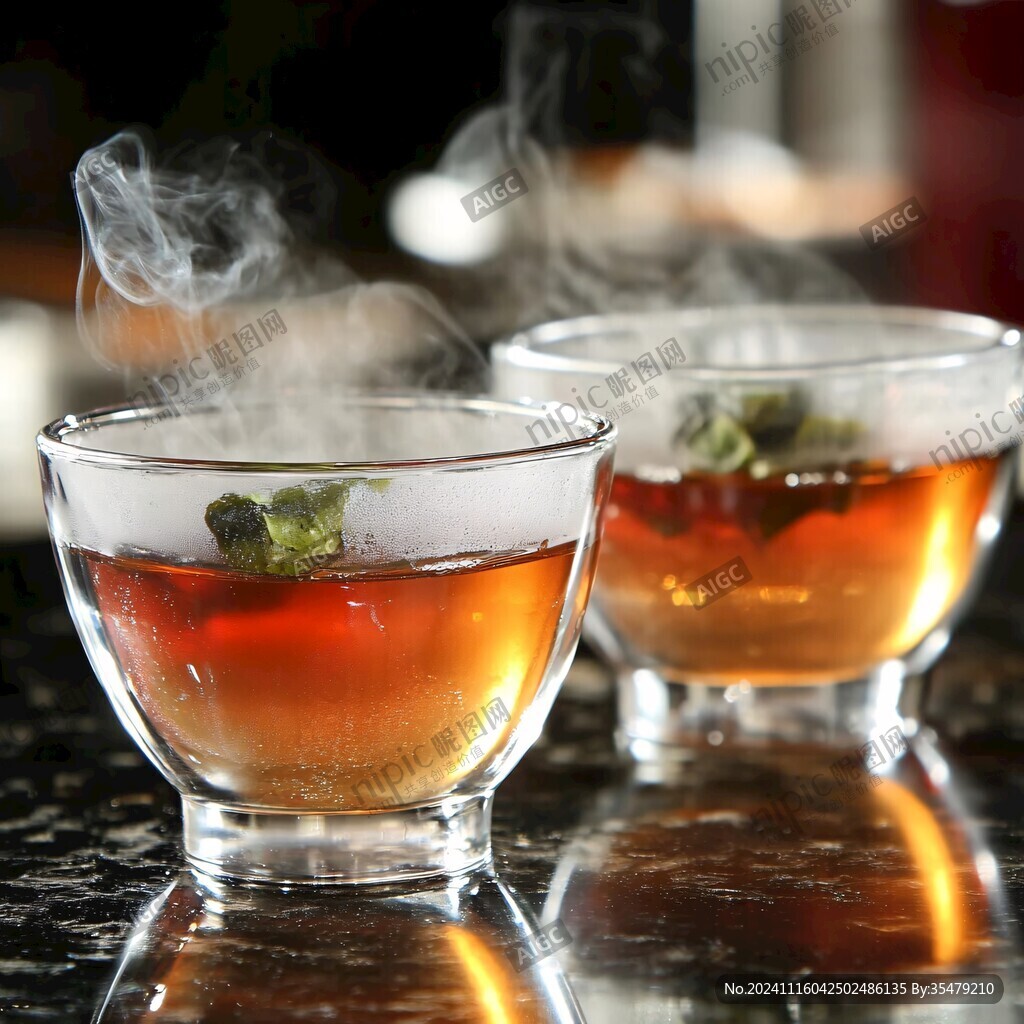 蒸蒸日上玻璃杯