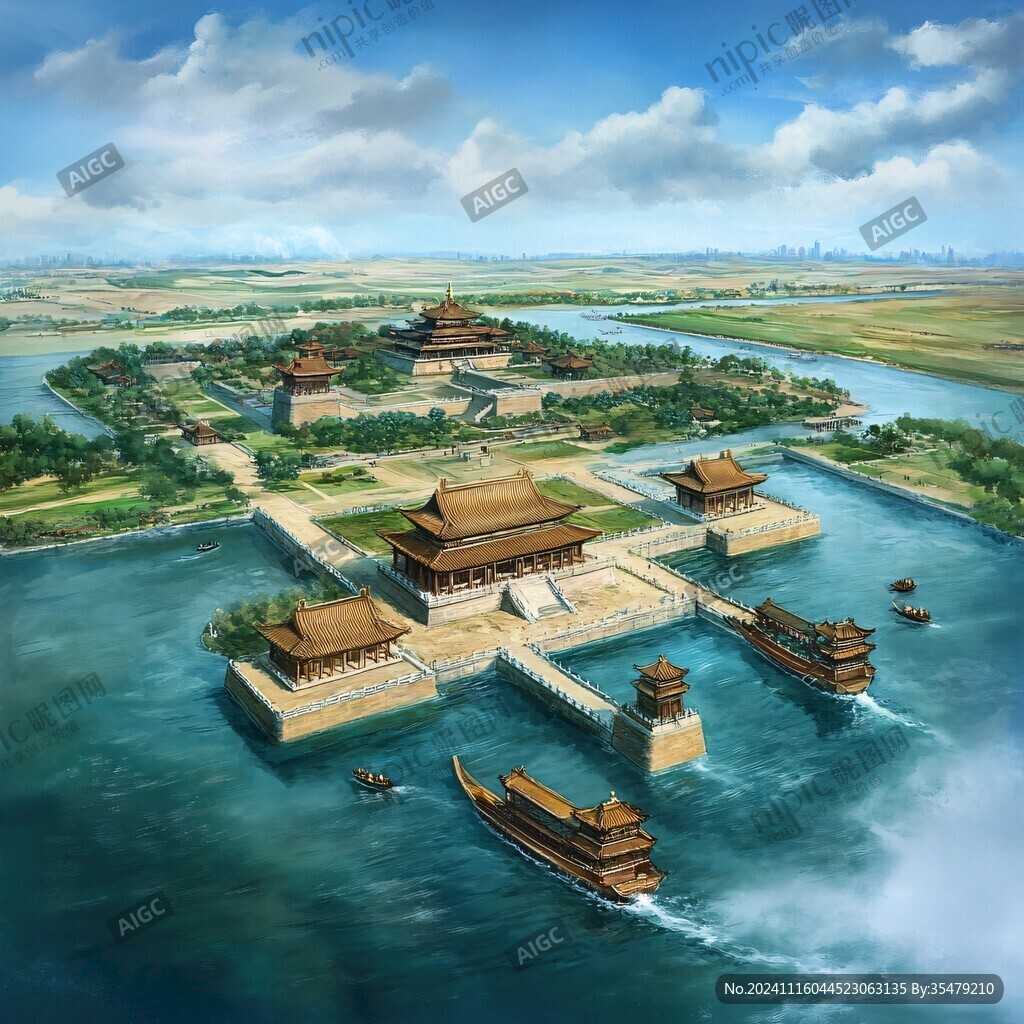 大明宫复原图