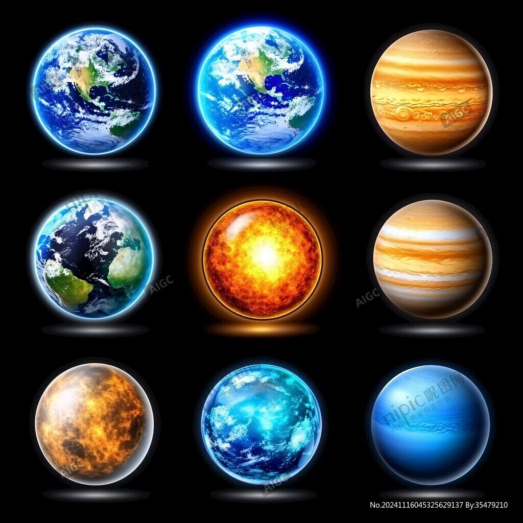 玻璃质感星球
