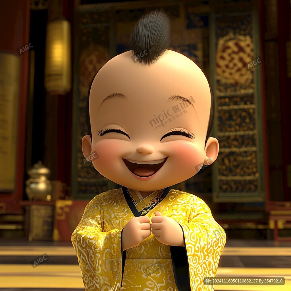 摇头小和尚