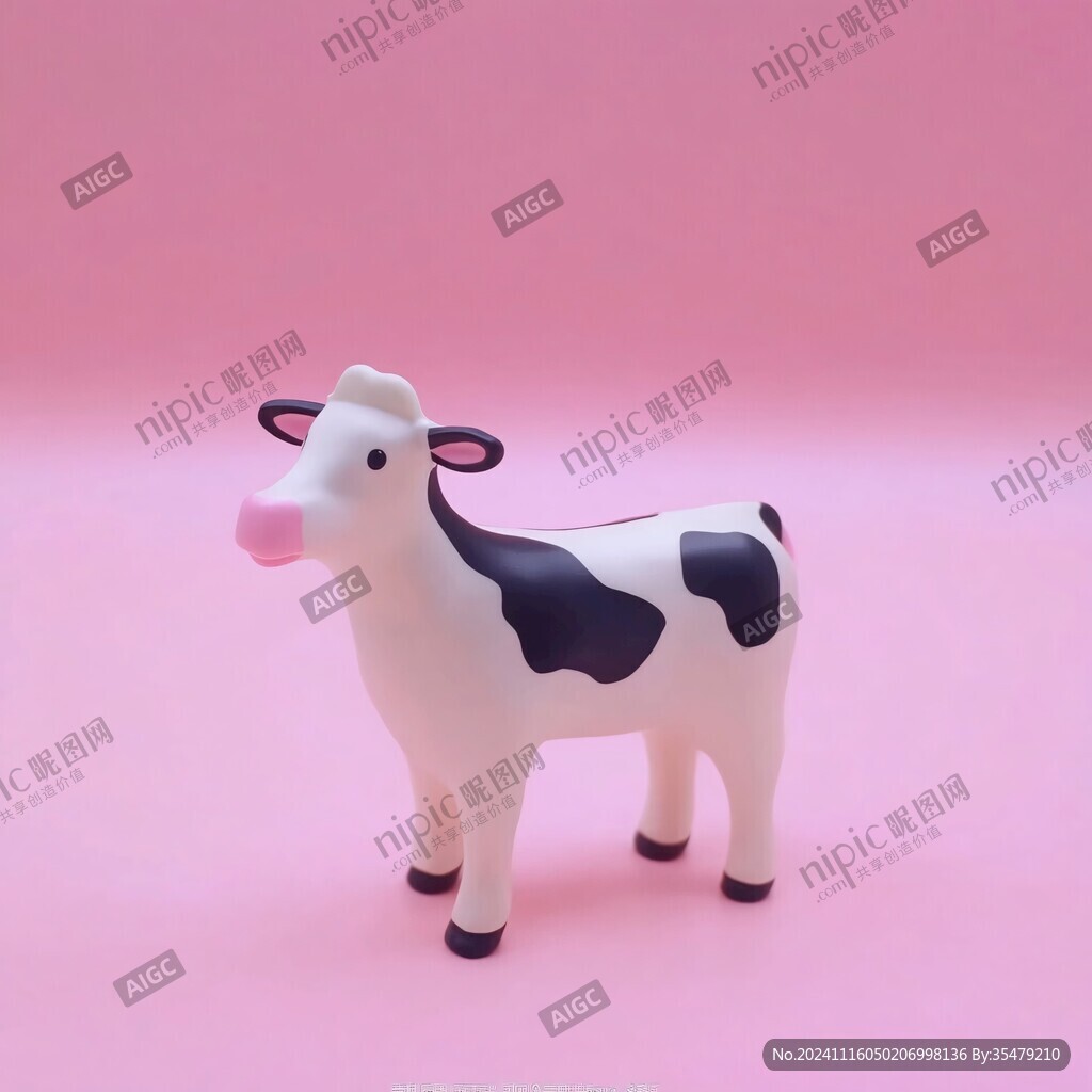 奶牛摆件