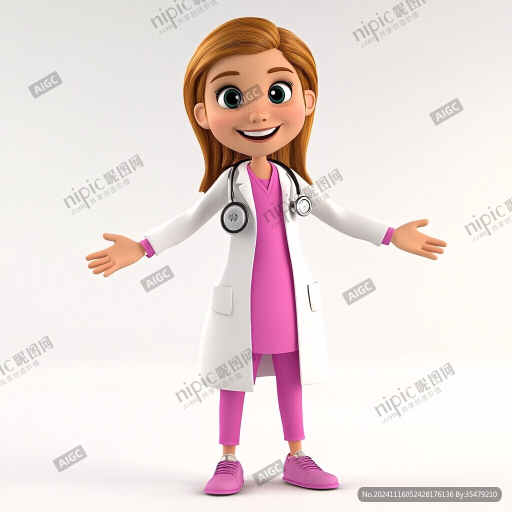 动画女护士