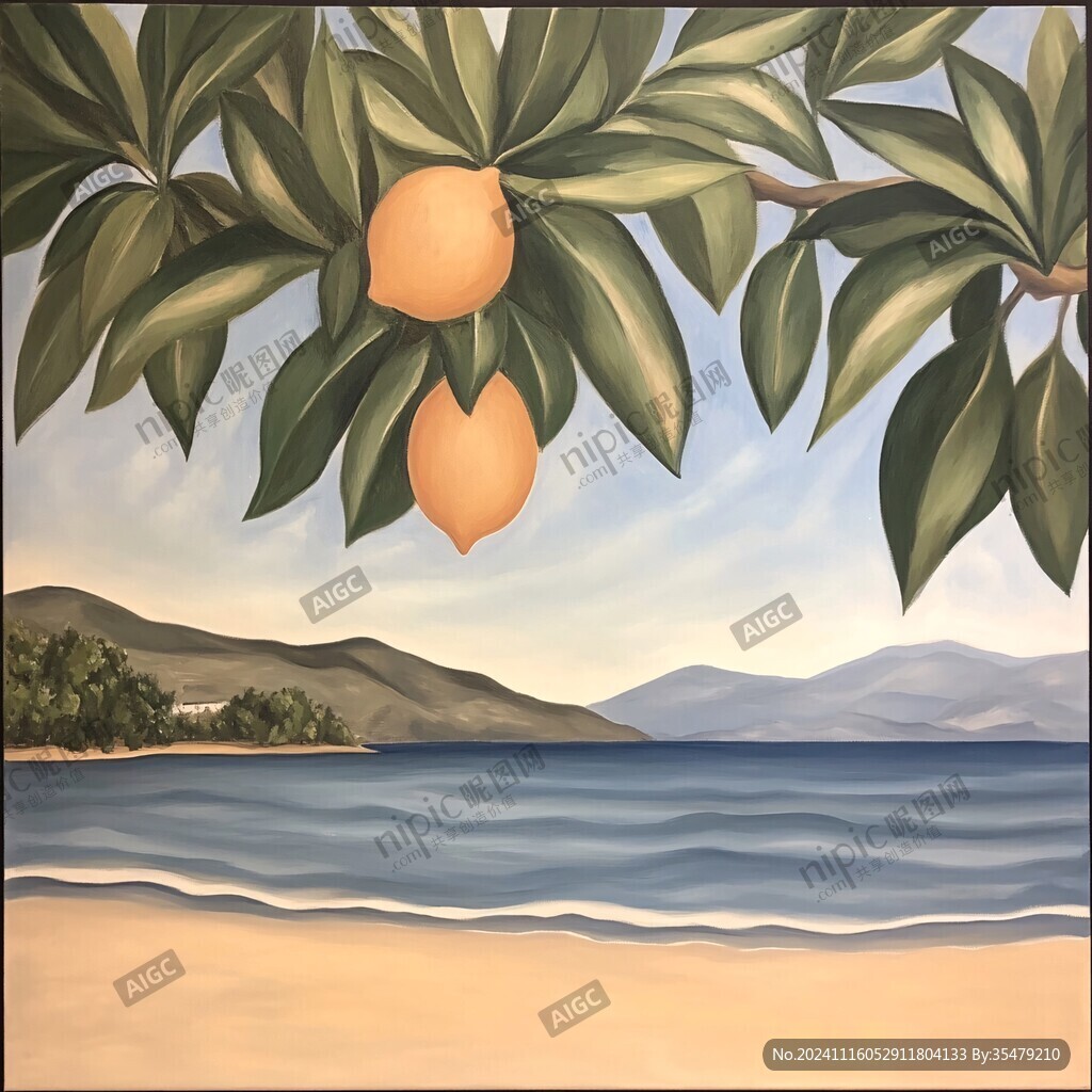 芒果装饰画