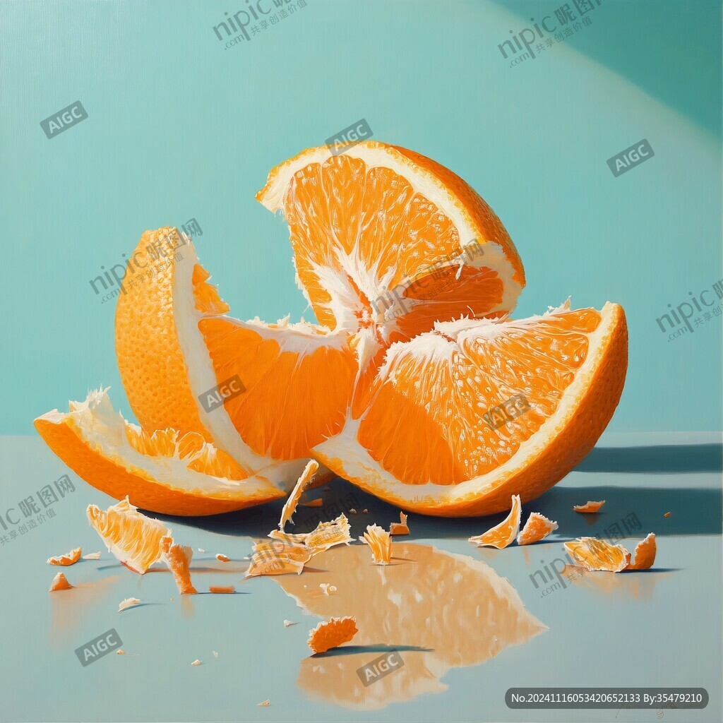 lowpoly橙子