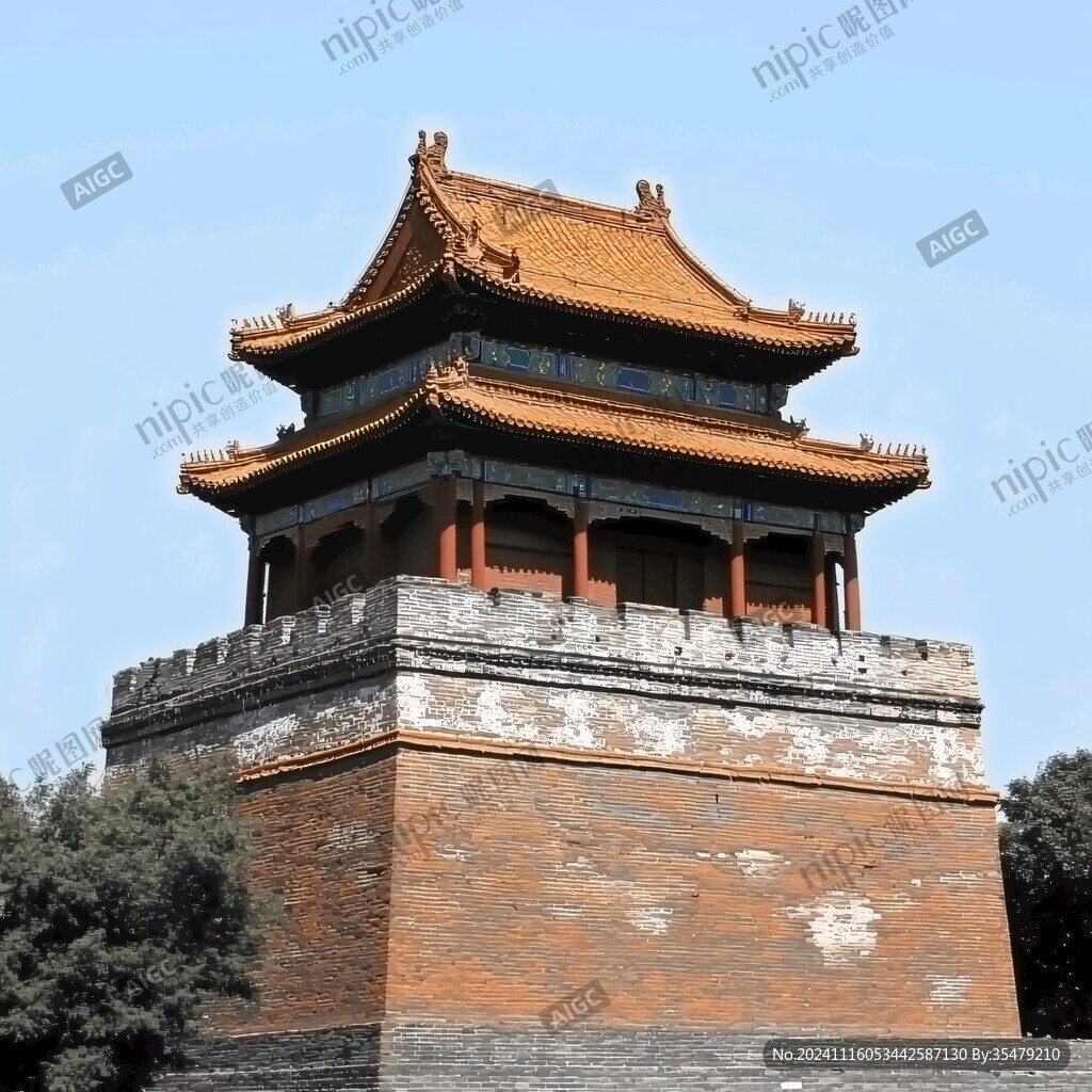 城楼图片素材下载