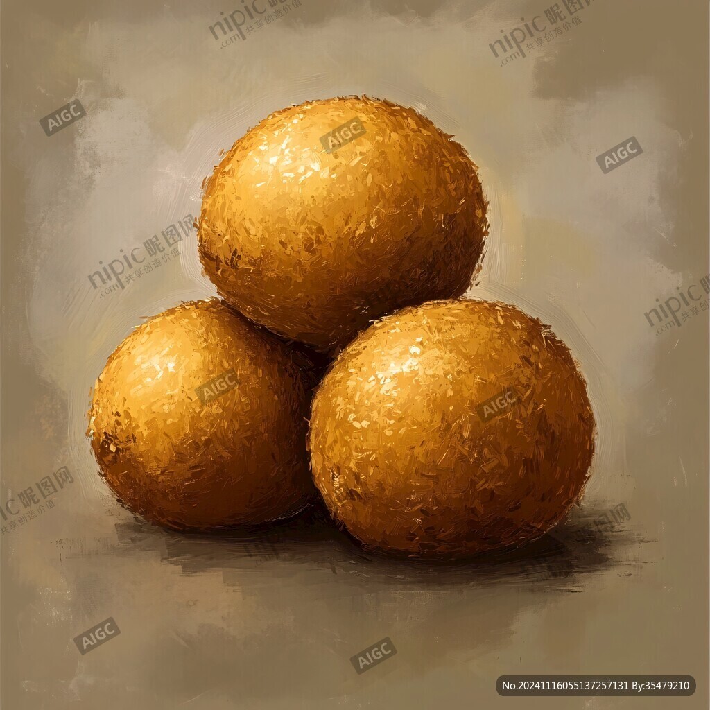 油面筋插画