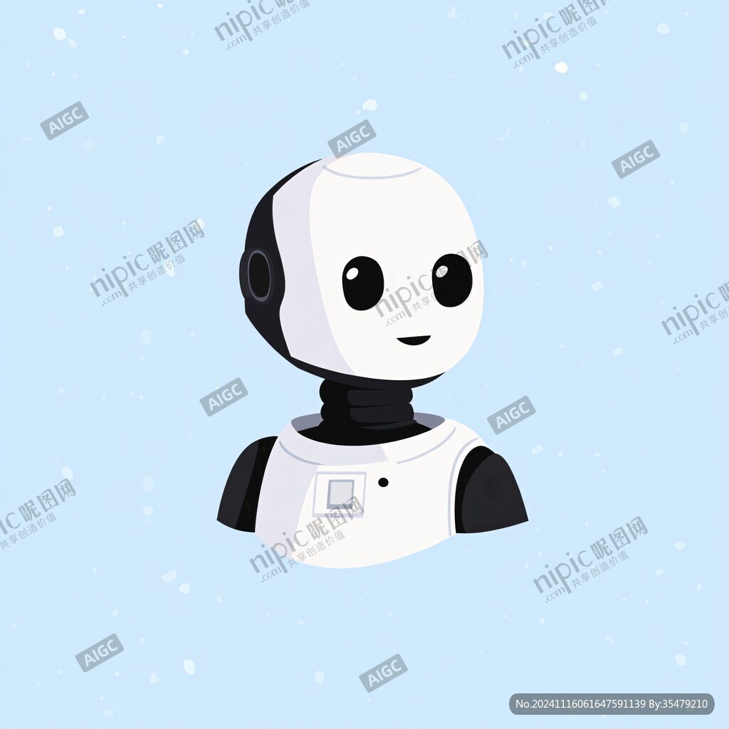 原创卡通智能机器人