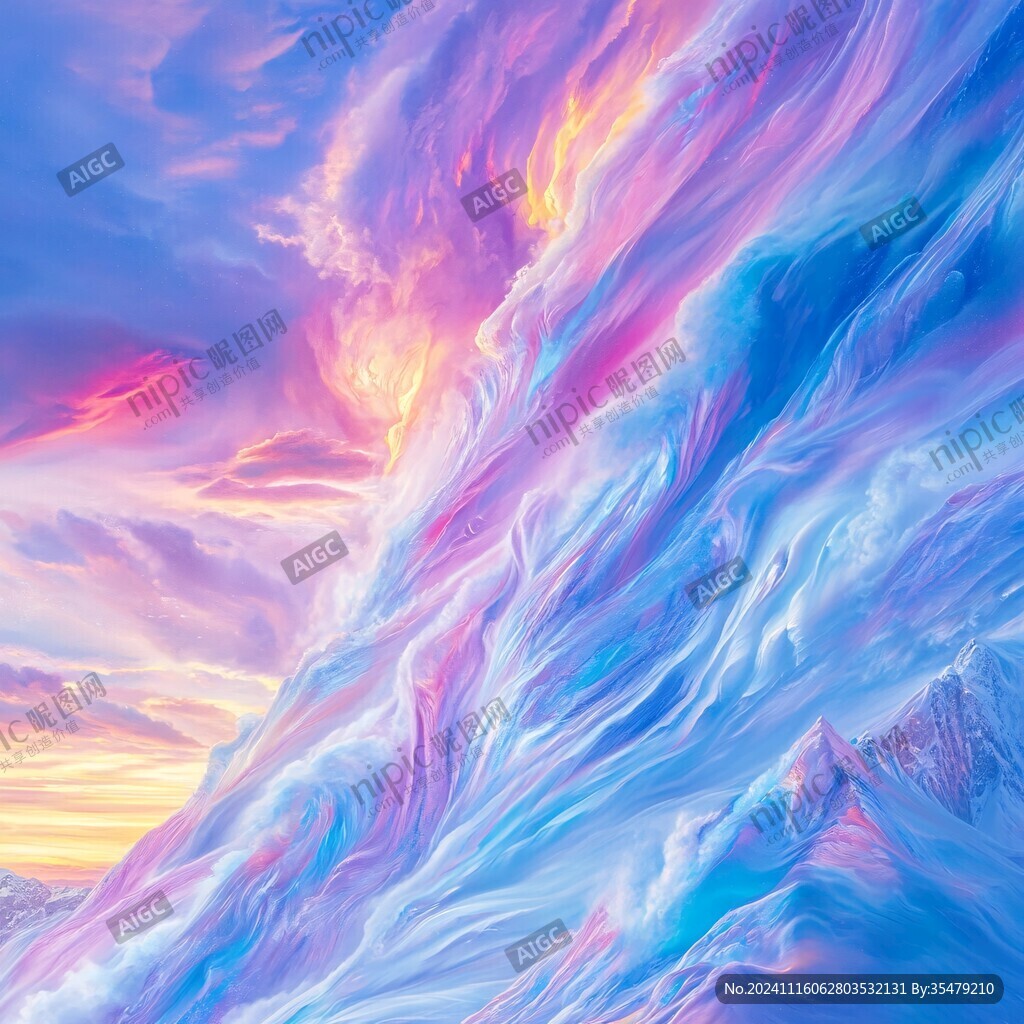 幻彩艺术山水风景