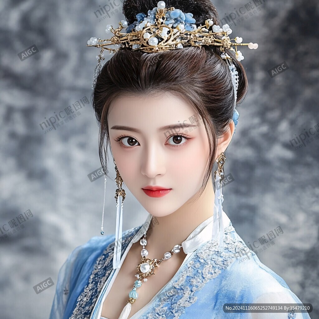 汉服秀禾装饰