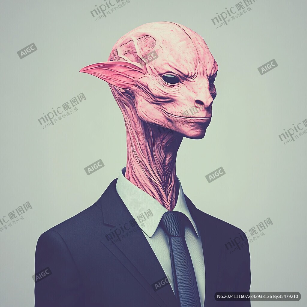 猫头人身插画