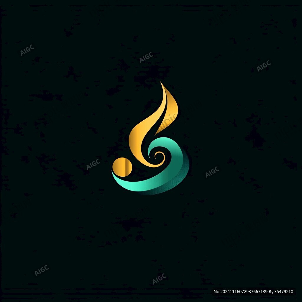 水滴火焰结合logo