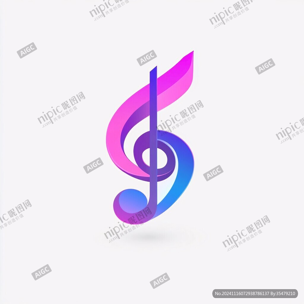 彩色音符logo