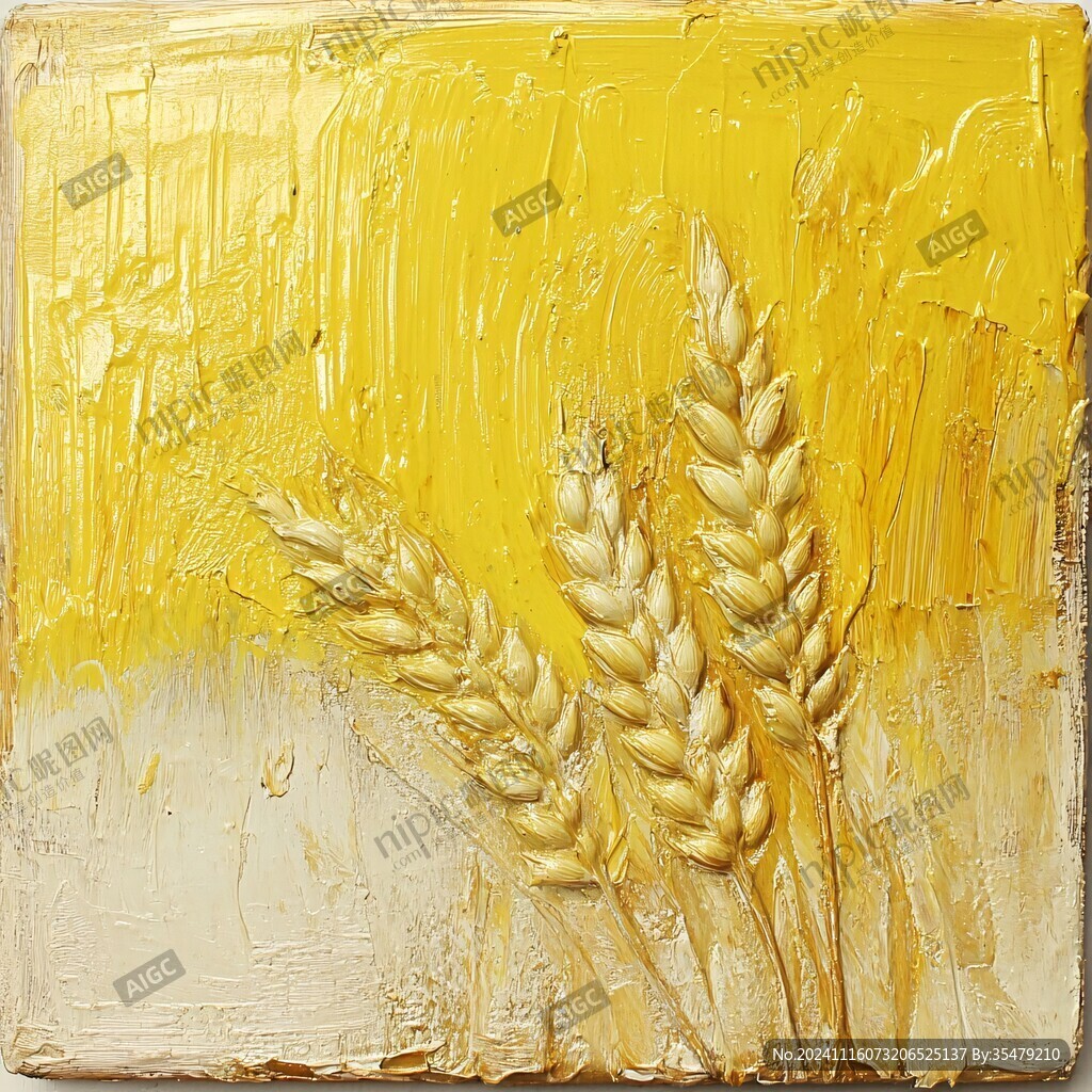 小麦壁画