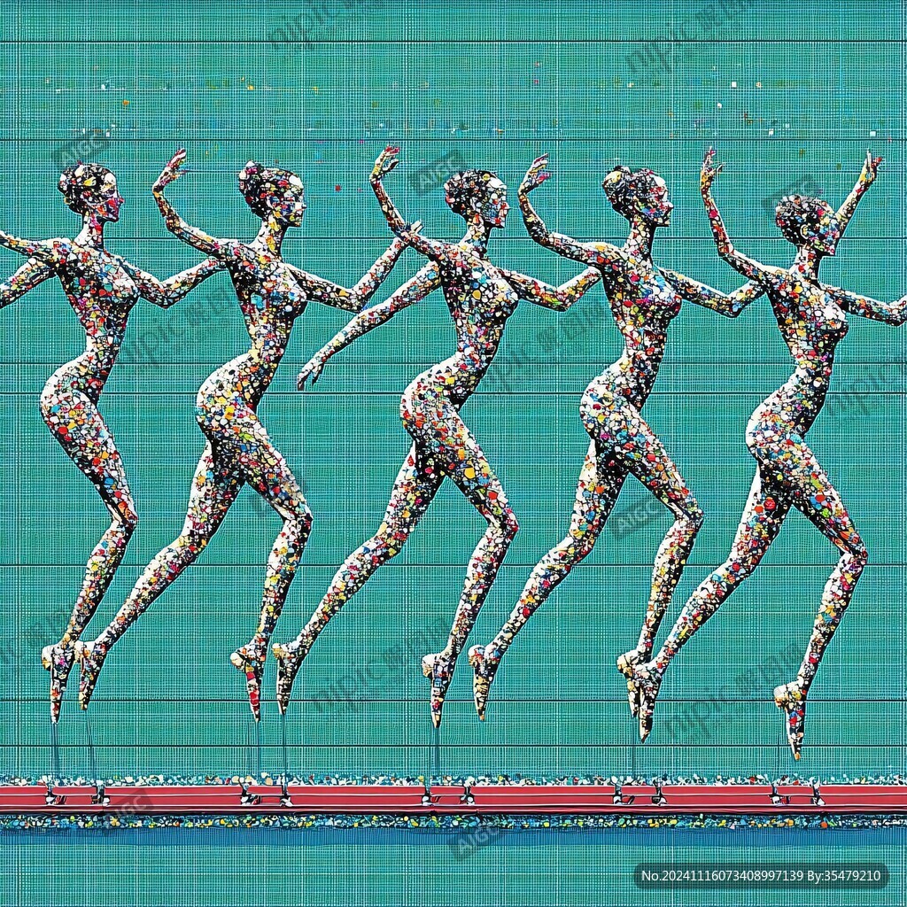 啦啦队浮雕