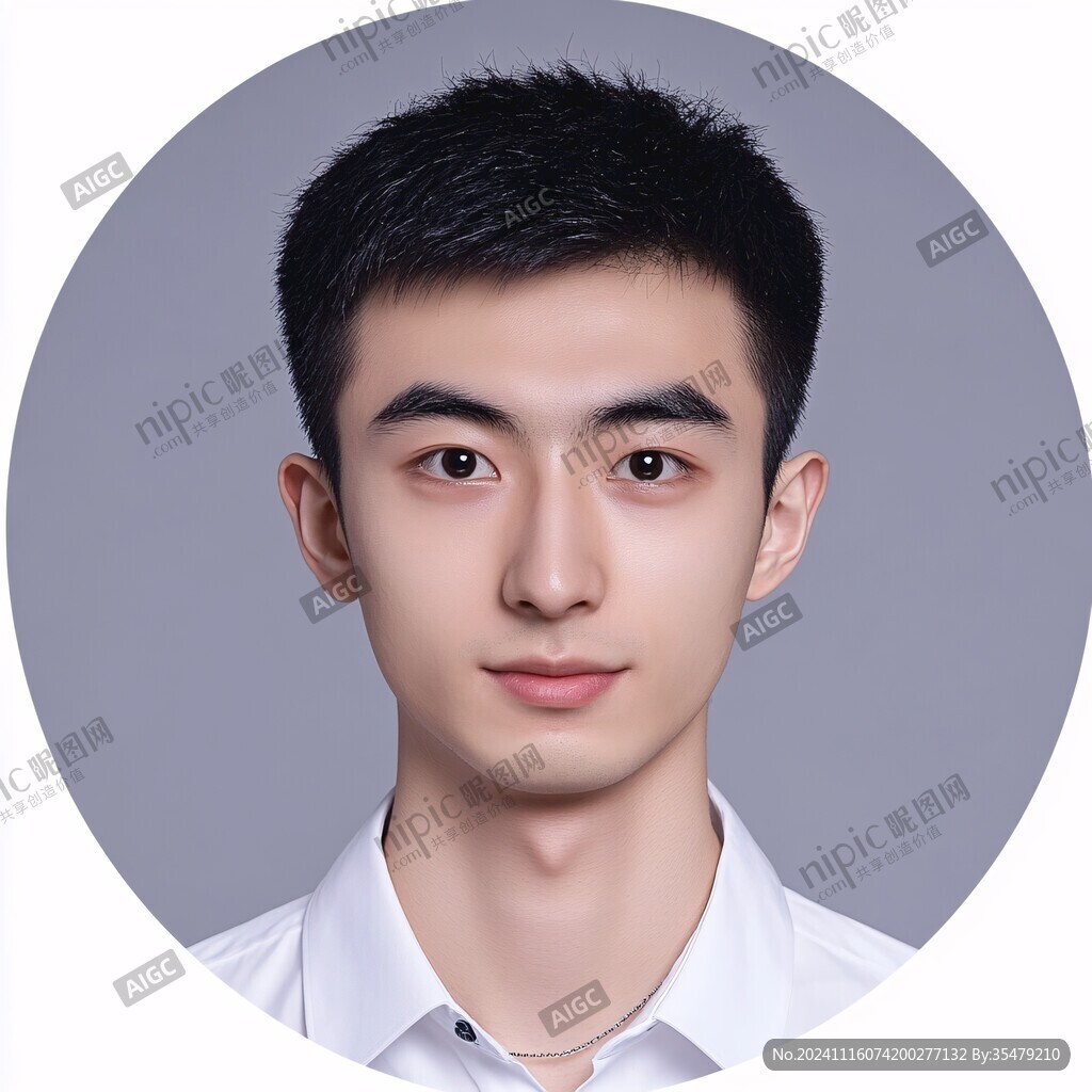 男生证件照