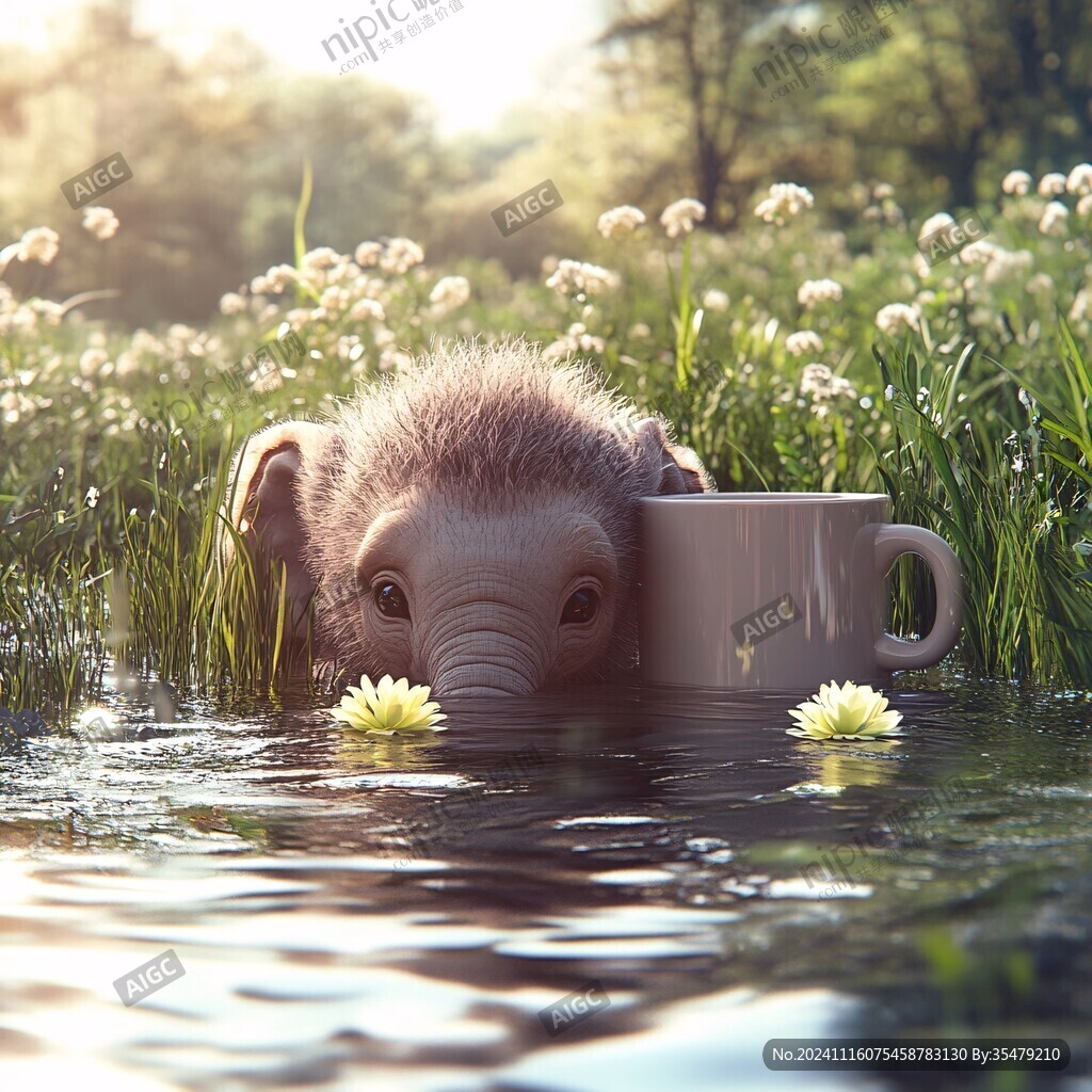 3d小河马