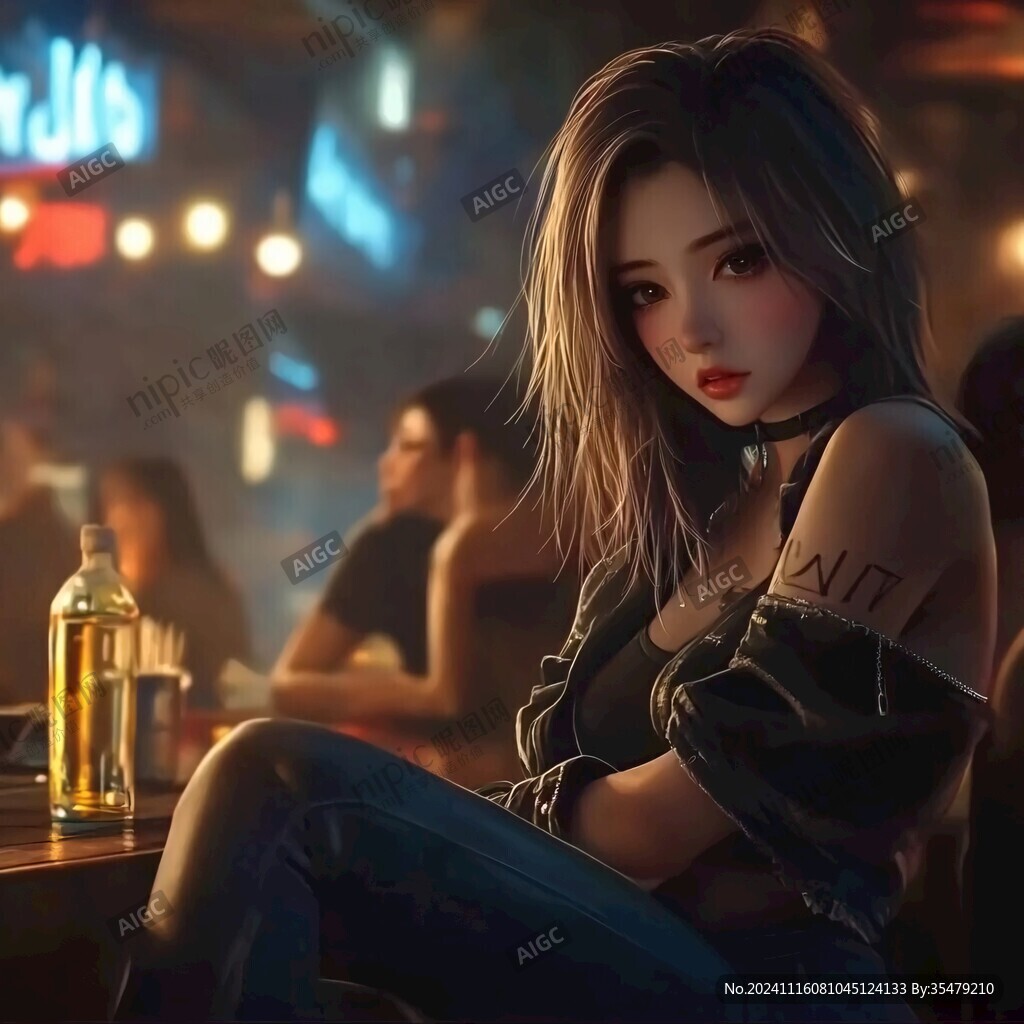 厚涂插画