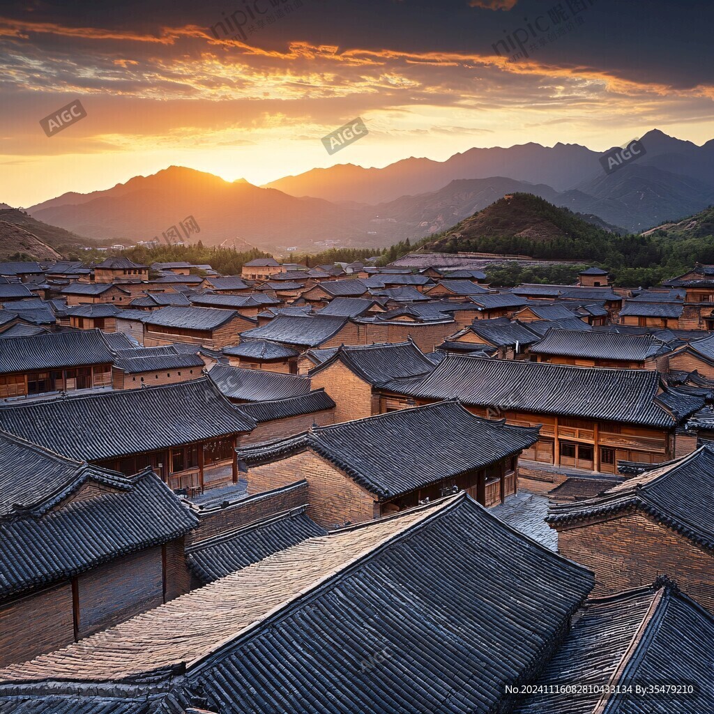 夕照民居