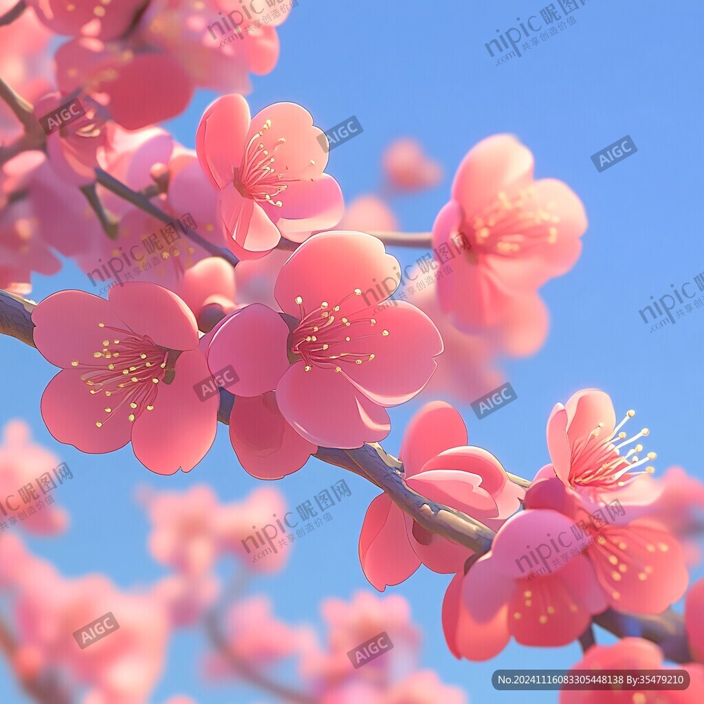 超清晰桃花