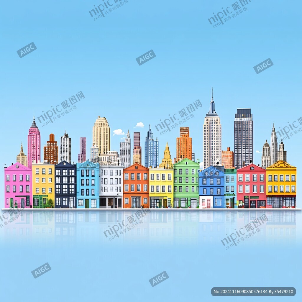 五彩城市