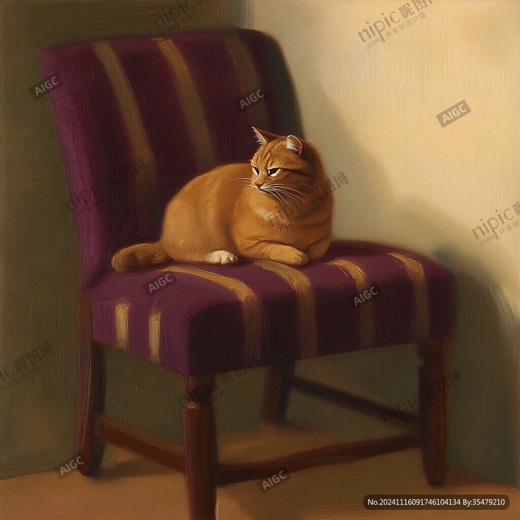 橘猫插画