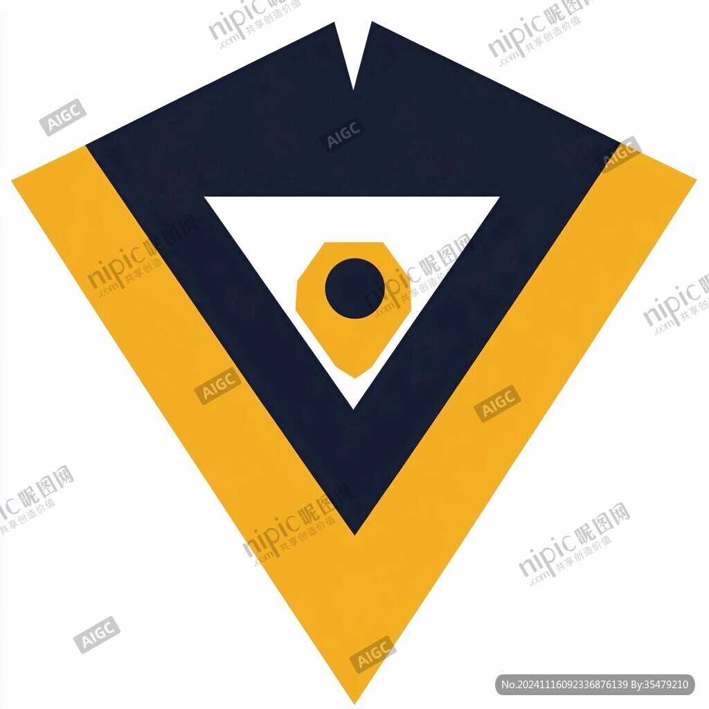 三角形变形logo