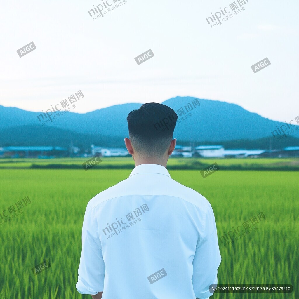 田园背影