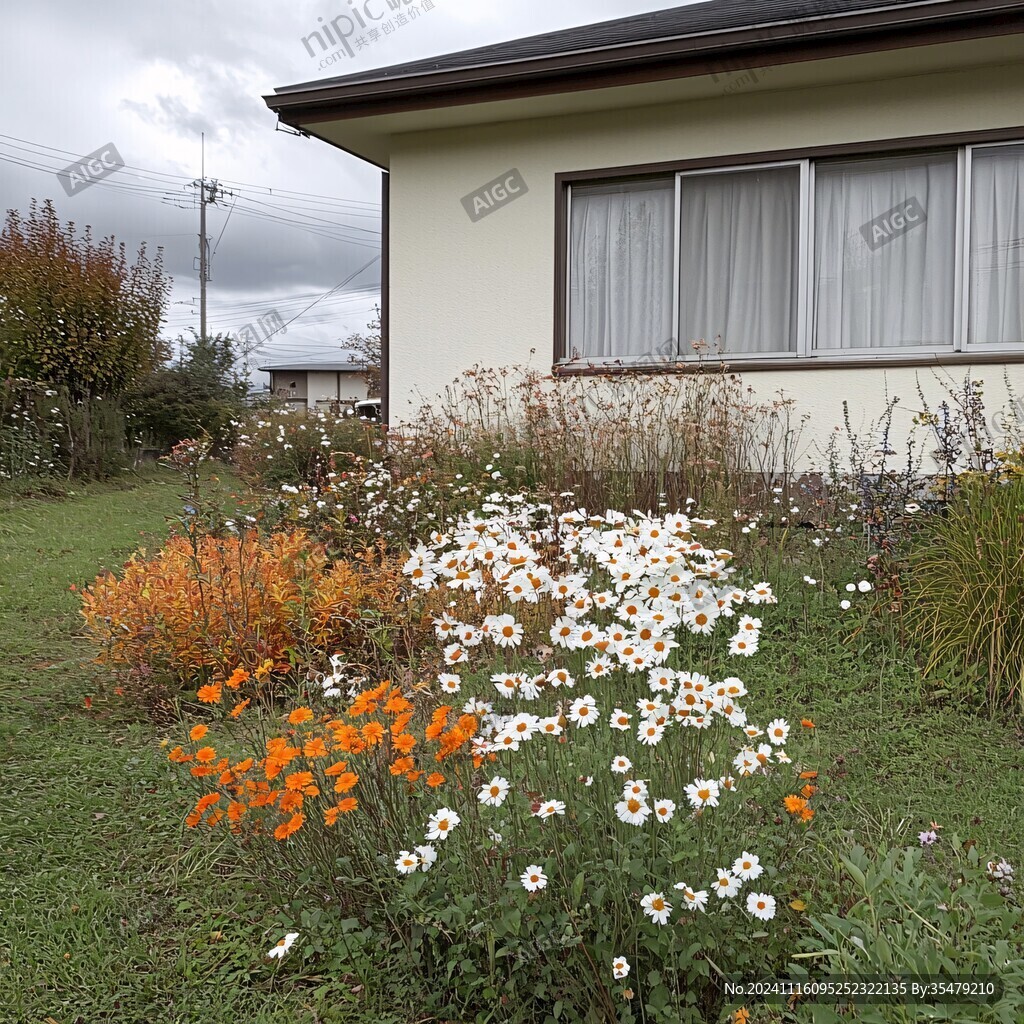 屋前的野花