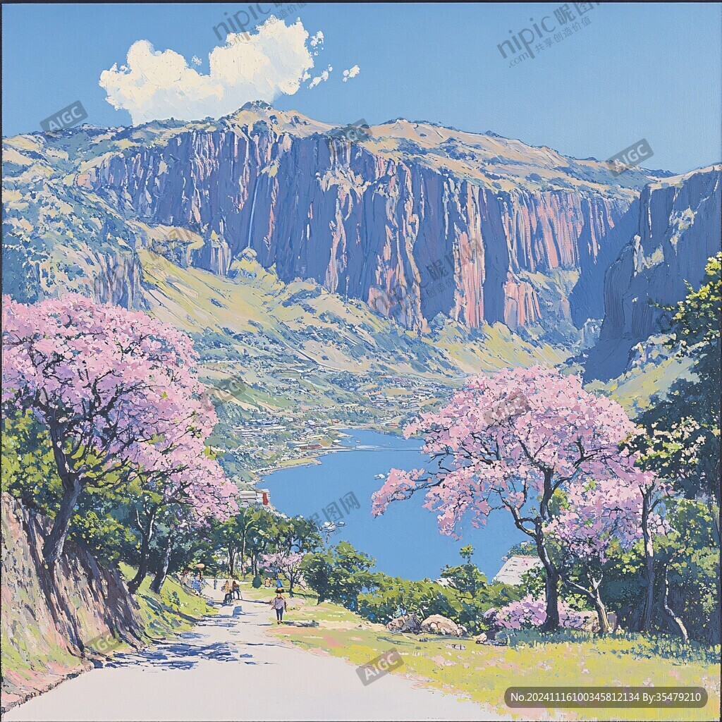 新海诚动漫风装饰画