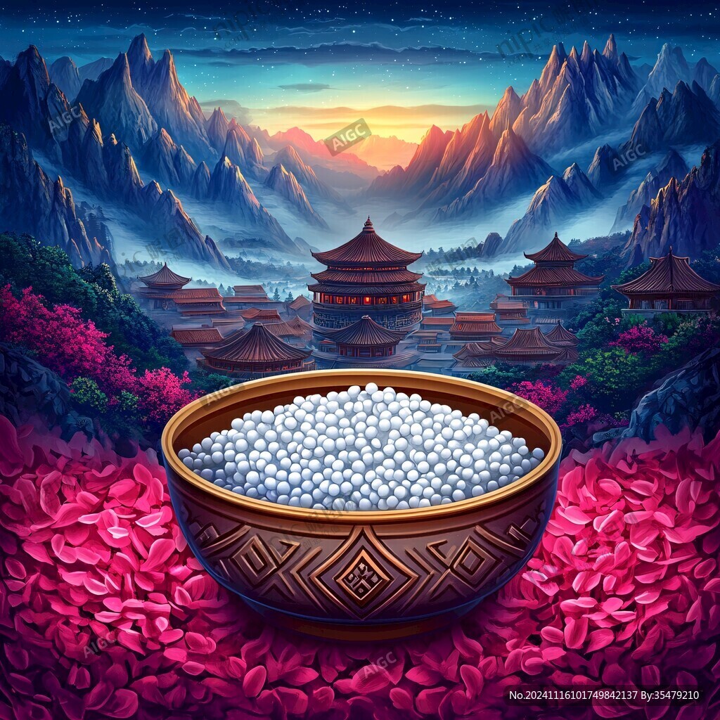牛首山插画