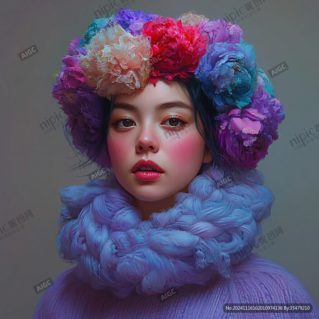 彩妆人物欣赏