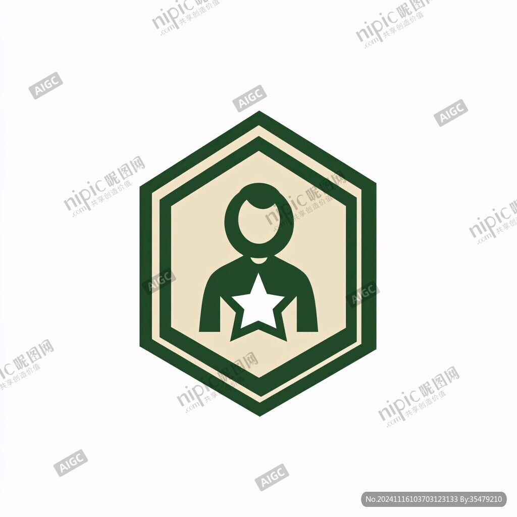 五角星创意logo