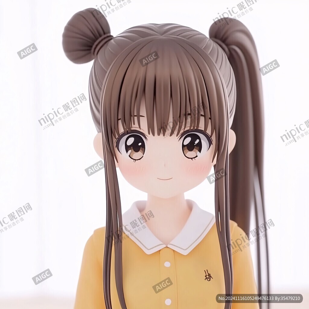 大眼萌妹