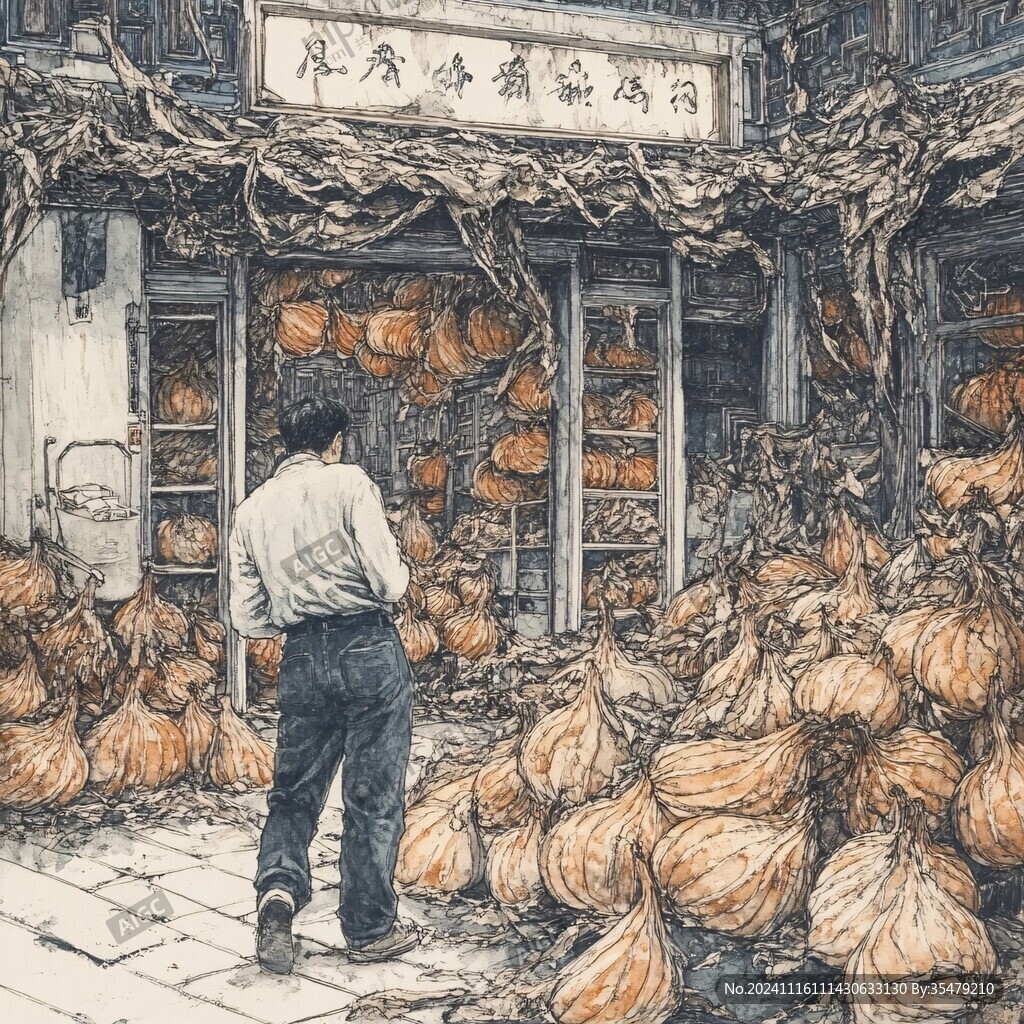 陈皮村插画