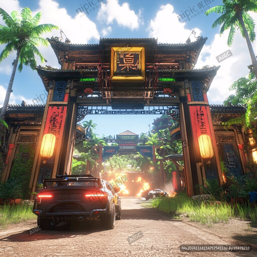 黄阁重纶坊元素