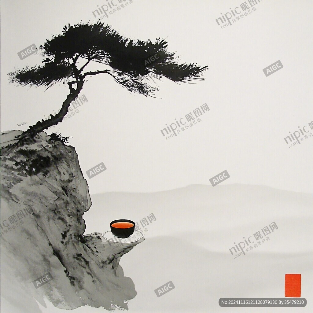 水墨茶画