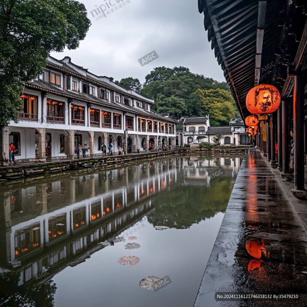 唐模水街