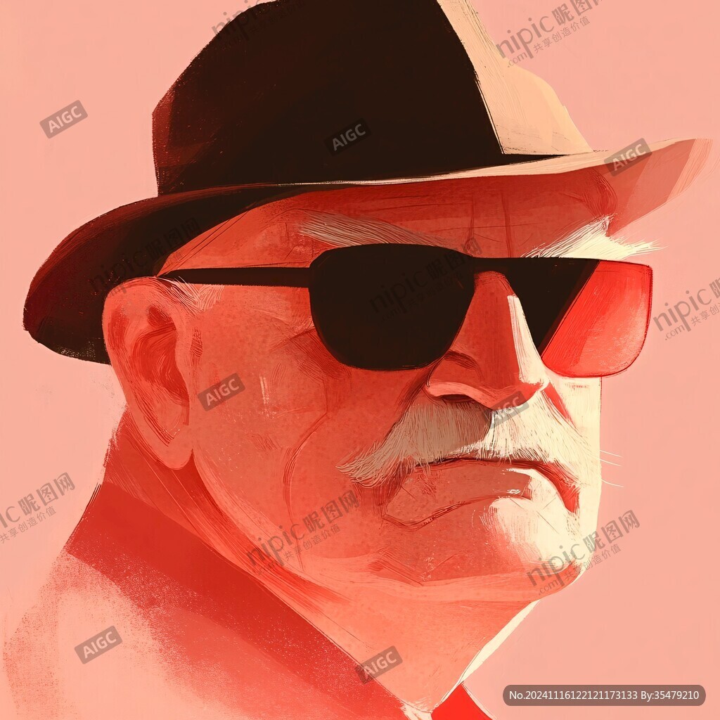 写实人物插画