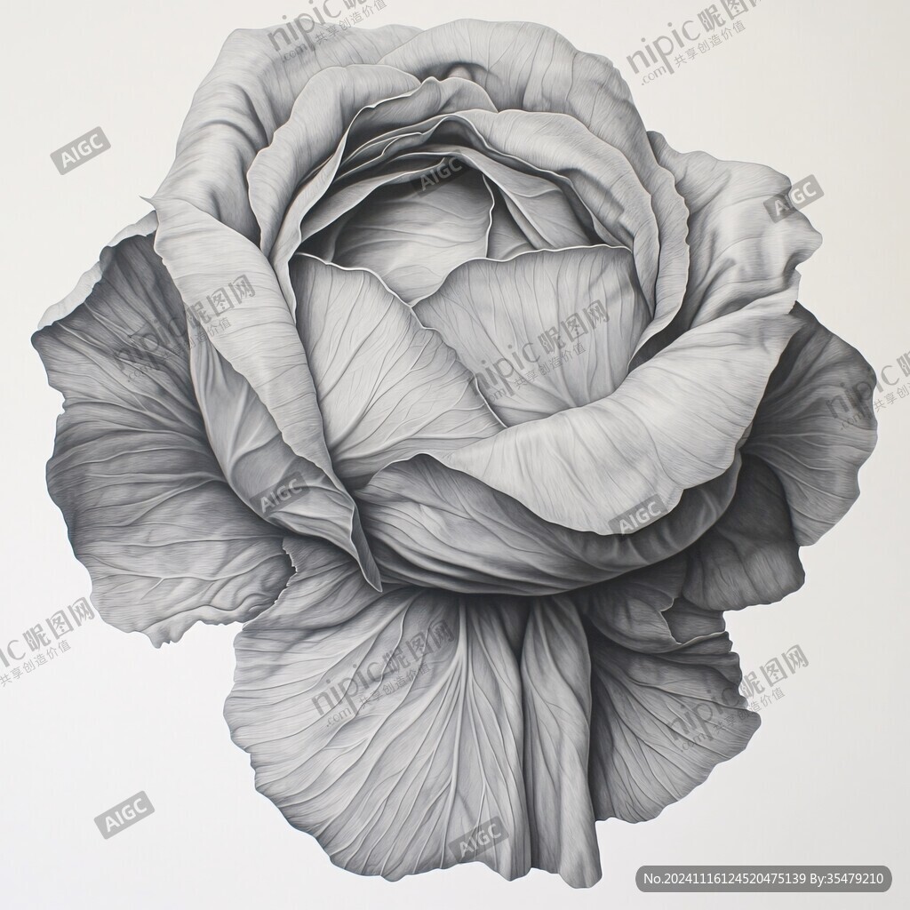 玫瑰3d画