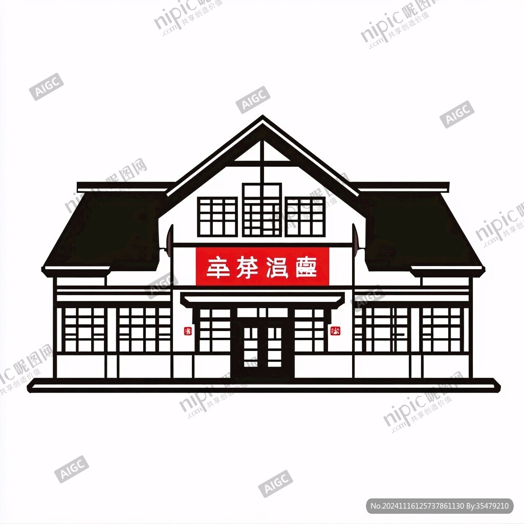汗蒸馆标志