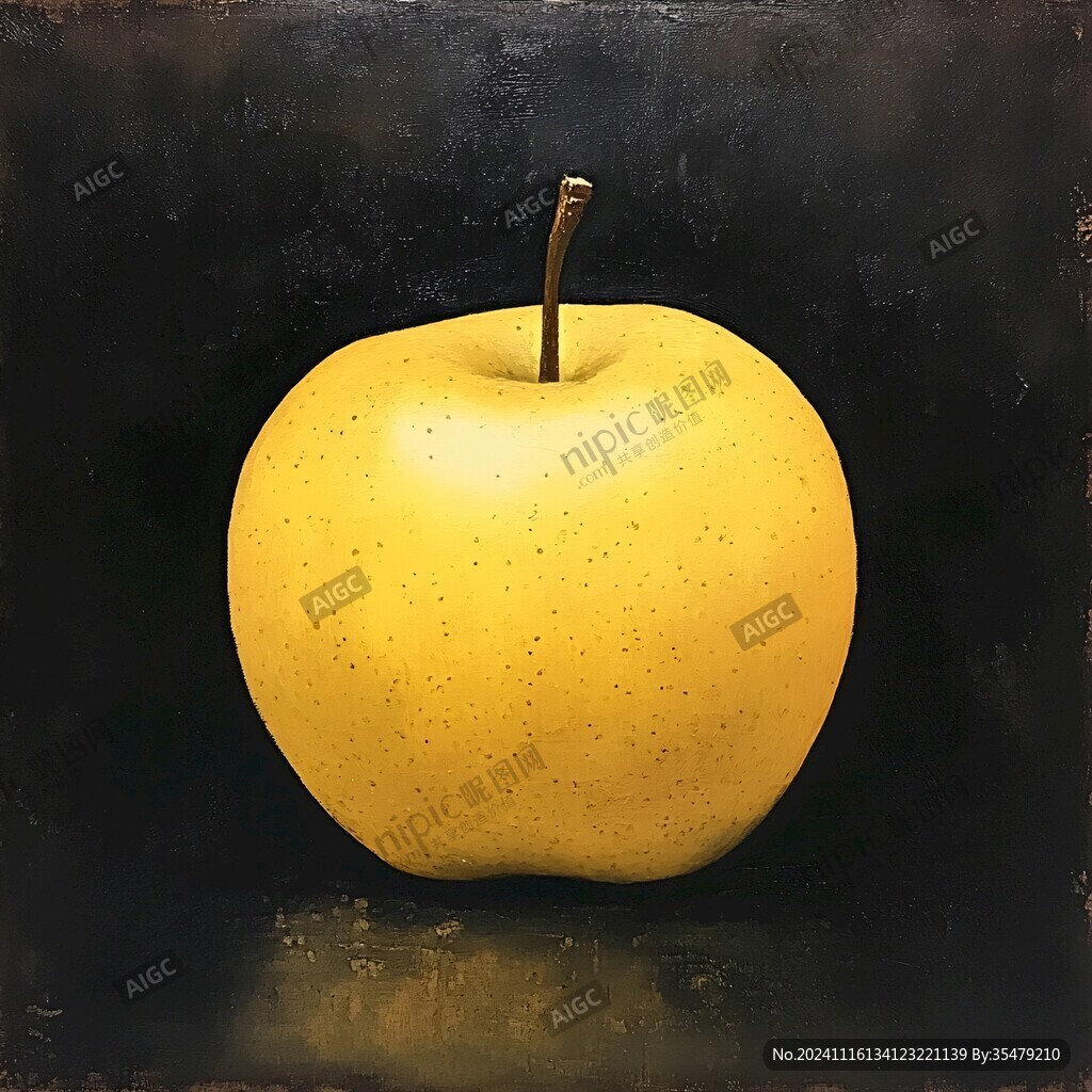 版画苹果