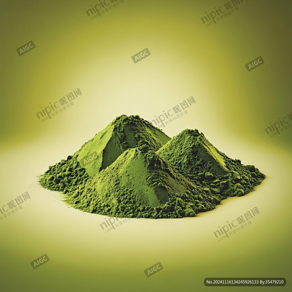 绿色概念山体