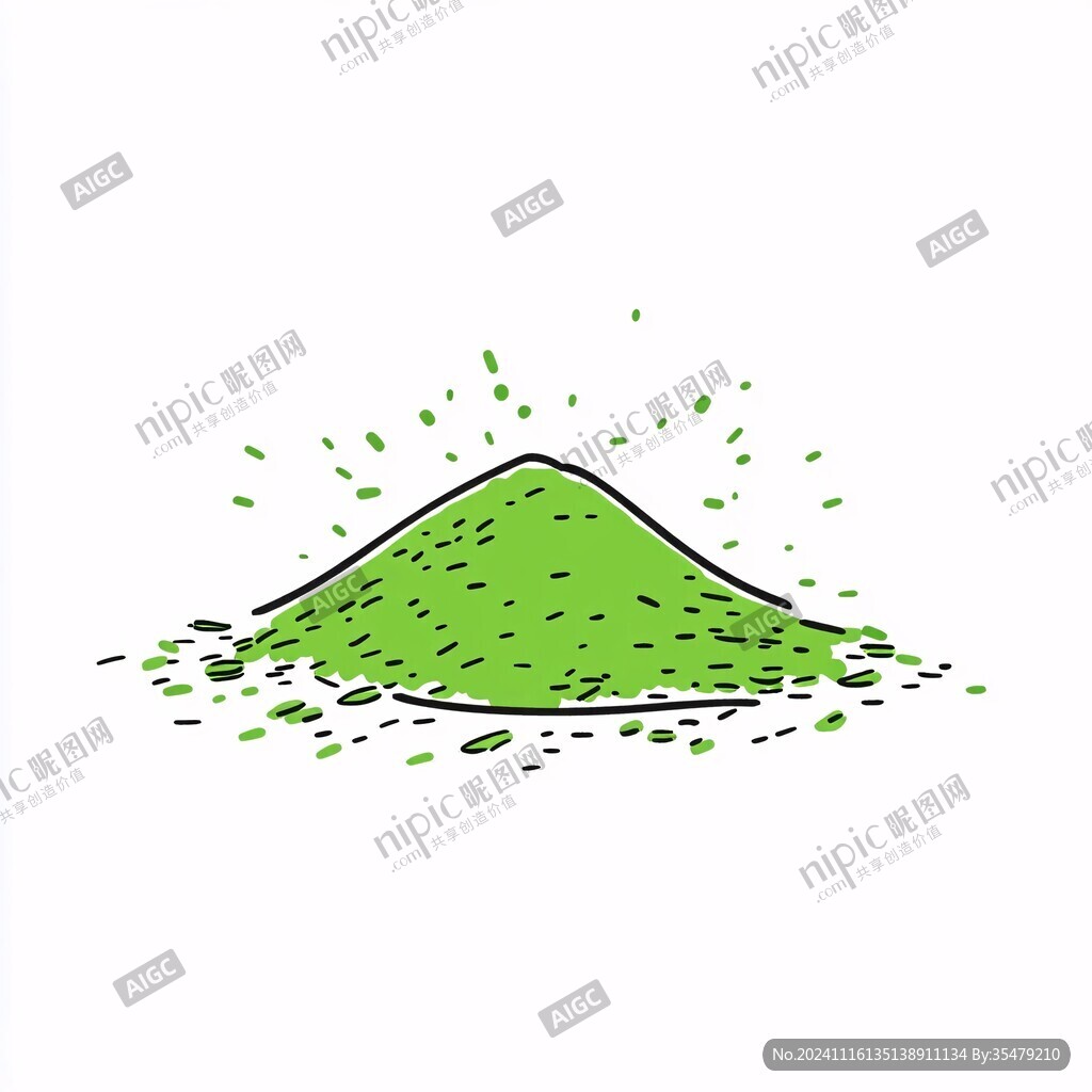 手绘山闪屏