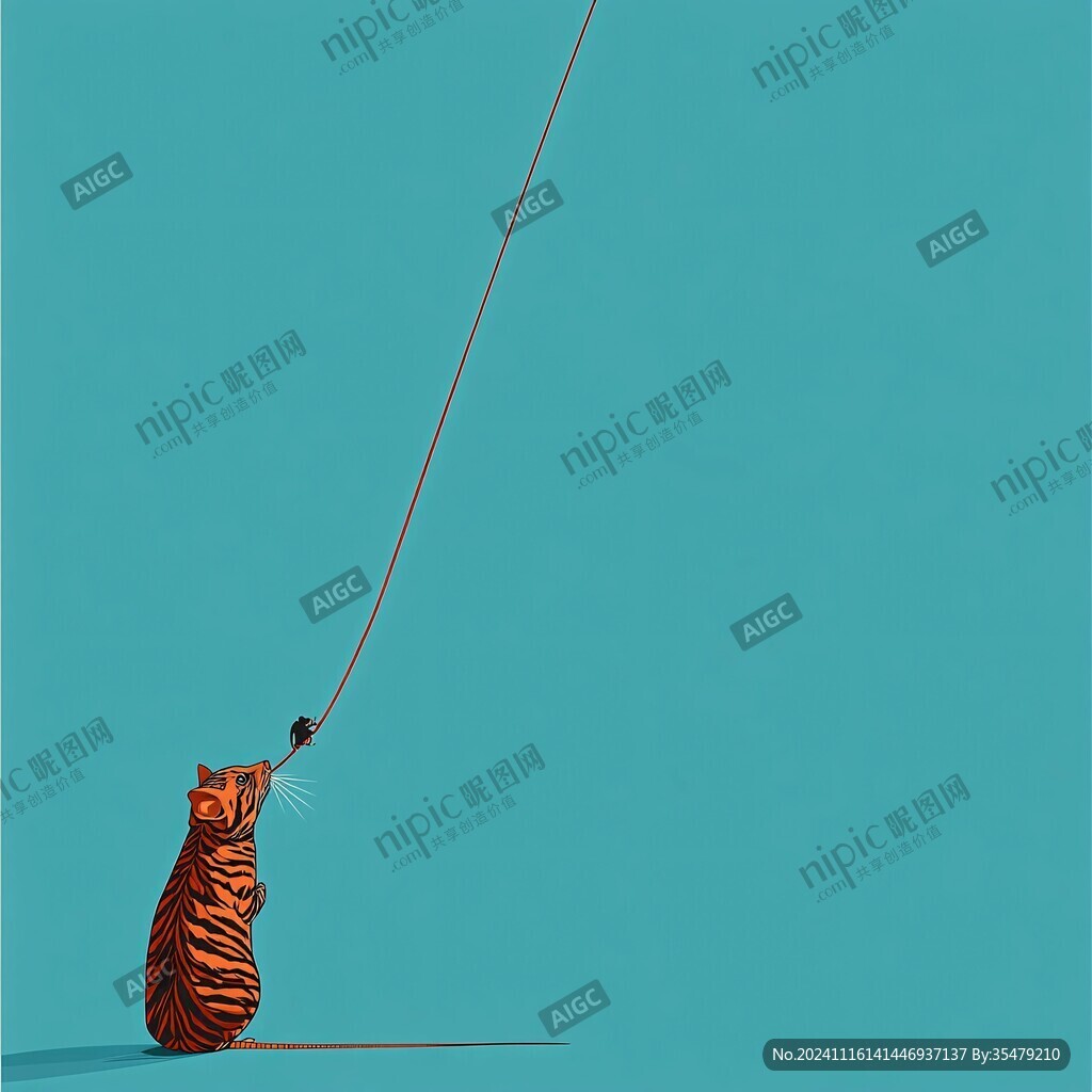 猫咪趣味插画