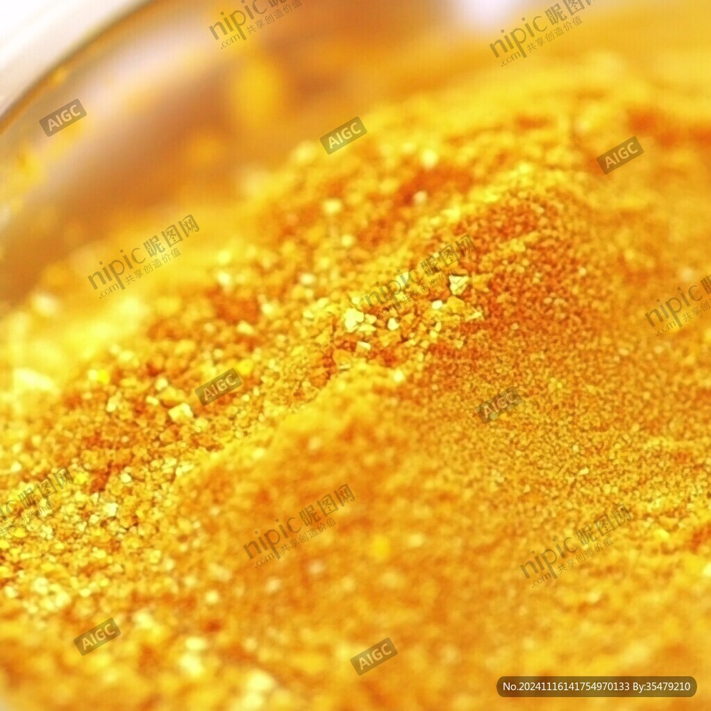 金黄色裹粉