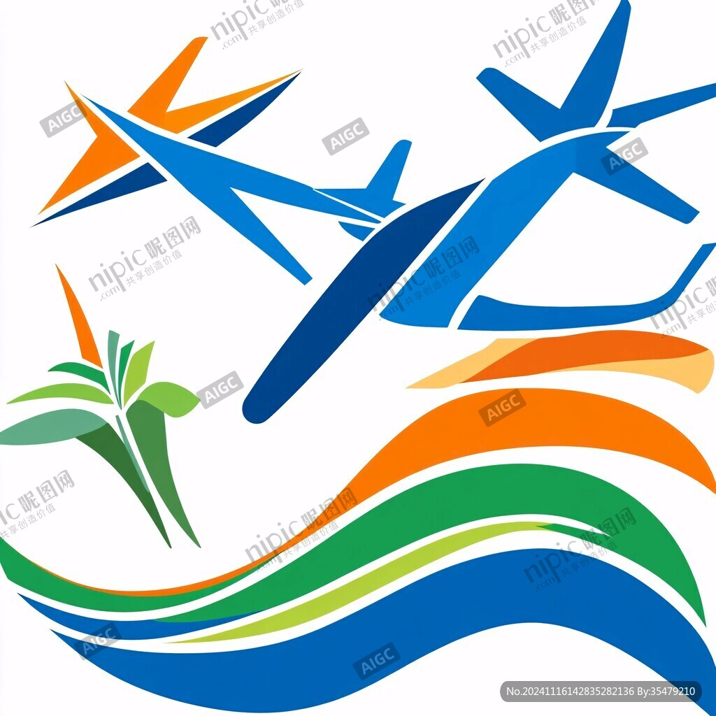 航空旅游logo